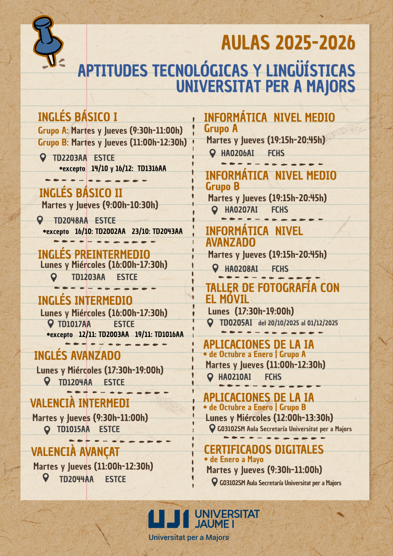 Inicio Cursos Optativos curso 2025-2026